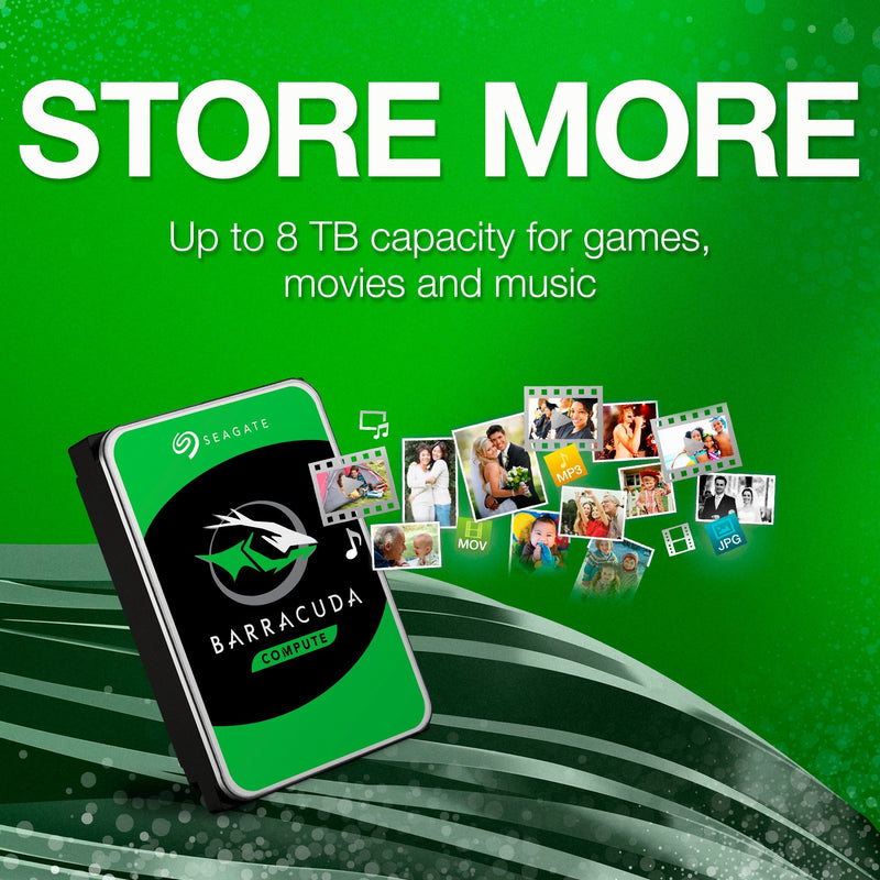 Afbeelding laden in galerijviewer, Seagate barracuda 4 tb harde schijf (st4000dm004, sata 600)
