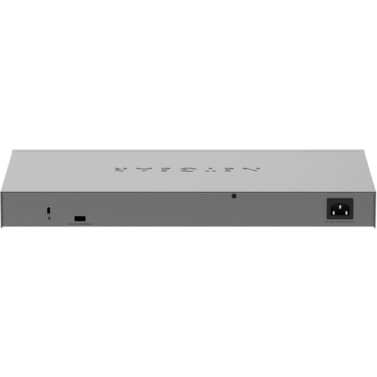 Netgear 24-poorts gigabit poe+ smart switch met 4 sfp+ poorten (grijs, 10g,smart managed)