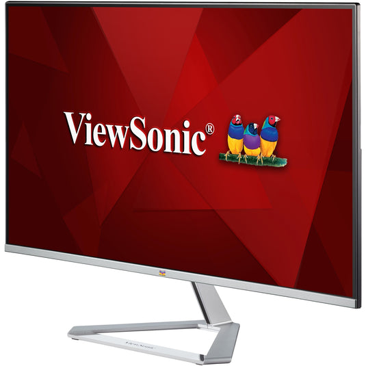 Viewsonic vx2776-smh 27 monitor (zwart zilver, 2x hdmi, vga, audio)