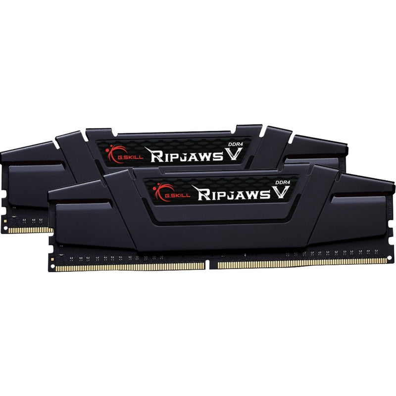 Load image into Gallery viewer, G.skill 32 gb ddr4-3200 (2x 16 gb) kit werkgeheugen (zwart, f4-3200c16d-32gvk, ripjaws v, xmp)
