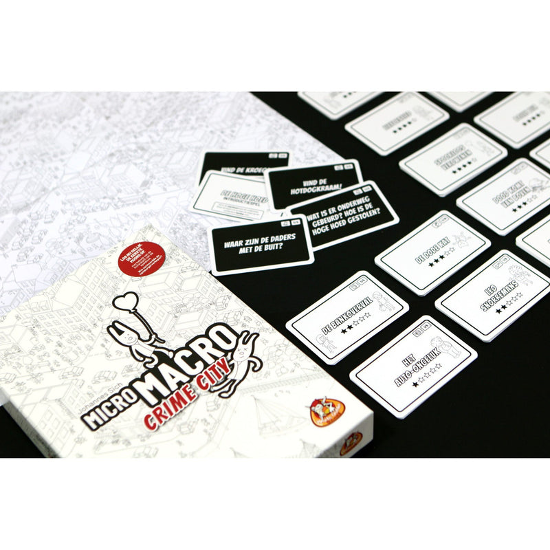 ギャラリービューアに画像をロードする, White goblin games micromacro: crime city bordspel (nederlands, 1 - 4 spelers, 15 - 45 minuten, vanaf 12 jaar)
