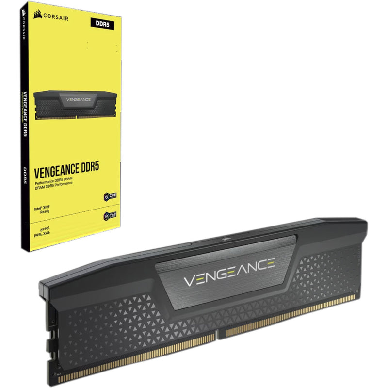 Afbeelding laden in galerijviewer, Corsair vengeance 32 gb ddr5-6000 (2x 16 gb) werkgeheugen (grijs, cmk32gx5m2b6000z38, xmp, expo)
