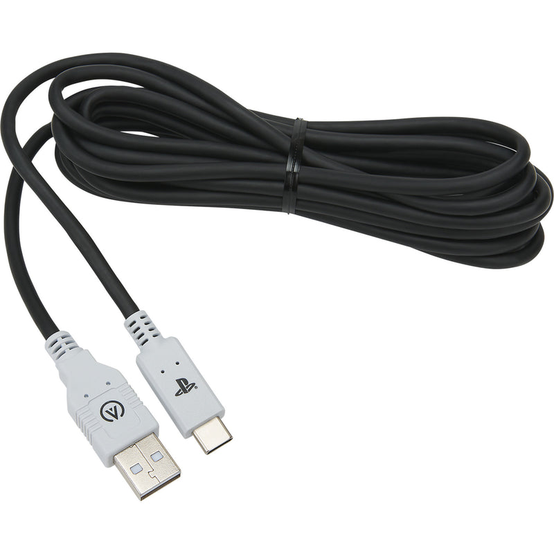 ギャラリービューアに画像をロードする, Powera usb-c-kabel voor playstation 5 (zwart wit, 3 meter)
