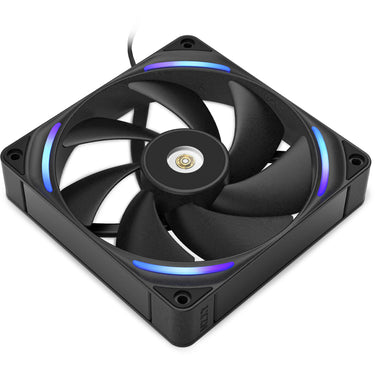 Nzxt f140x rgb case fan (zwart, 140 x 140 x 30 mm, pwm)