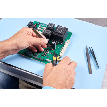 Wiha smd-pincetset professional esd grijptang (zwart)