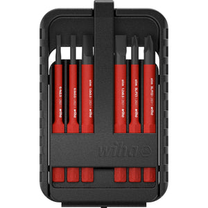 Wiha bitset slimbit electric (rood, 6-delig in slimbit-box)