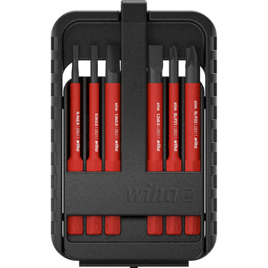 Wiha bitset slimbit electric (rood, 6-delig in slimbit-box)