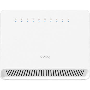 Cudy ac1200 wi-fi 4g lte-cat4 mesh router (wit, mesh, app, nano sim-slot)