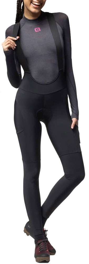 Load image into Gallery viewer, Alé stones cargo 2.0 - women's bib shorts with pad
