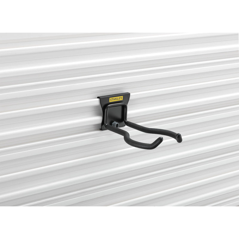 Load image into Gallery viewer, Stanley track wall - haak voor tuingereedschap houder (zwart)
