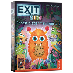 999games 999 games exit - kids raadselplezier met monsters denkspel (nederlands, 1 - 4 spelers, 20 minuten, vanaf 5 jaar)