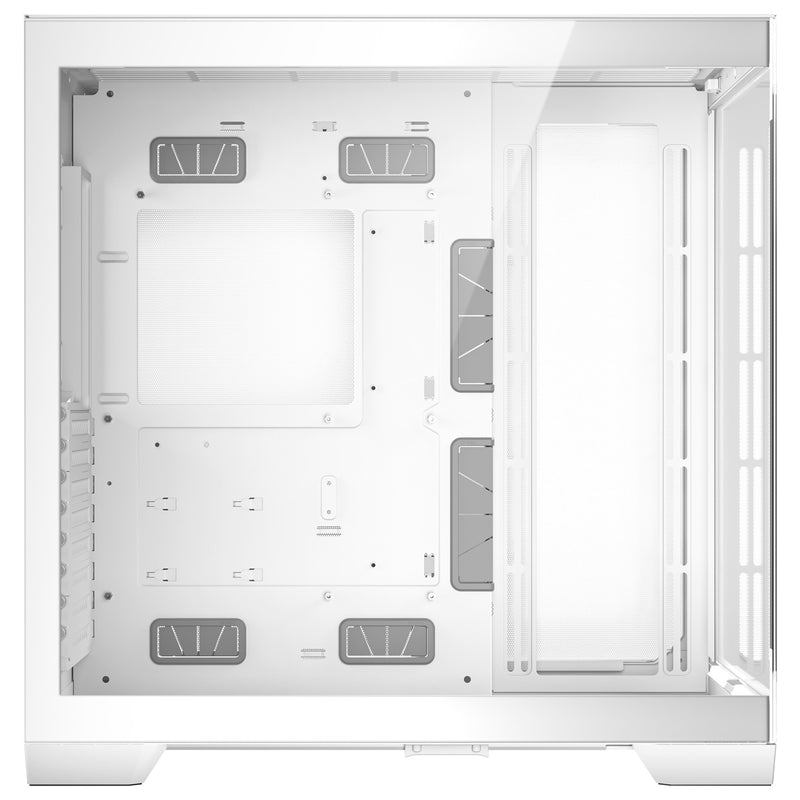 Afbeelding laden in galerijviewer, Antec c8 midi tower behuizing (wit zilver | 2x usb-a | 1x usb-c | tempered glass)
