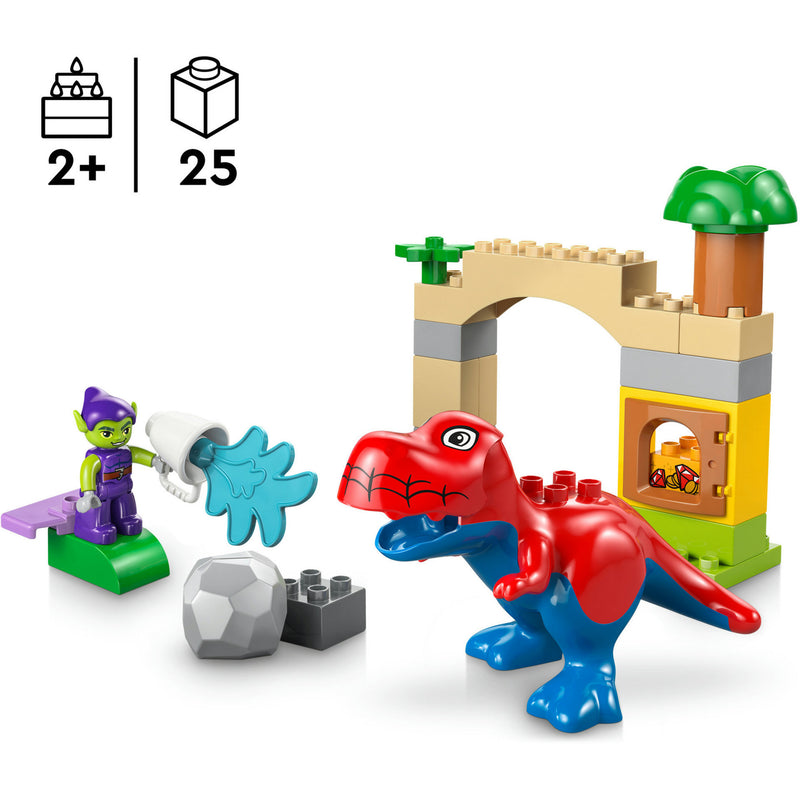 Laden Sie das Bild in Galerie -Viewer, Lego duplo 10463 dinosaurus spidey-rex vs. green goblin
