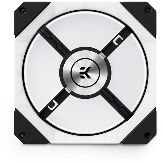 Ekwb ek-quantum impulse 120 d-rgb case fan (wit, 120 x 120 x 29 mm, pwm, rgb led)