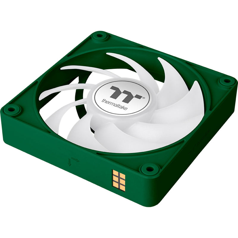 Load image into Gallery viewer, Thermaltake ct120 ex argb sync pc cooling fan racing green (3-fan pack) case fans (groen, 3 stuks, 120 x 120 x 25 mm, pwm)
