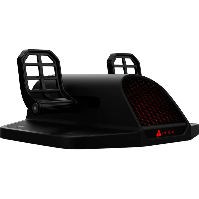 Load image into Gallery viewer, Honeycomb aeronautical charlie rudder pedals (zwart)
