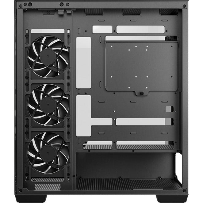 Laden Sie das Bild in Galerie -Viewer, Deepcool cg580 4f v2 midi tower behuizing (zwart | 2x usb-a | 1x usb-c | rgb | tempered glass)
