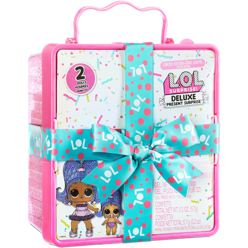 Load image into Gallery viewer, Mga entertainment l.o.l. surprise! deluxe present surprise serie 2 pyjamafeestje pop
