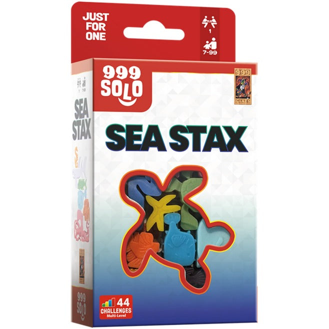 Load image into Gallery viewer, 999games 999 games sea stax denkspel (nederlands, 1 speler, vanaf 7 jaar, 44 opdrachten)
