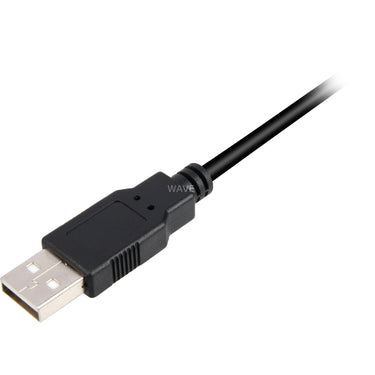 Sharkoon usb-a 2.0 > micro usb-b kabel (zwart, 1 meter)
