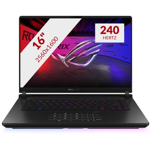 Asus rog strix scar 16 g635lx-rw042w 16 copilot+ gaming laptop (zwart | core ultra 9 275hx | rtx 5090 | 64 gb | 1 tb ssd + 1 tb ssd)