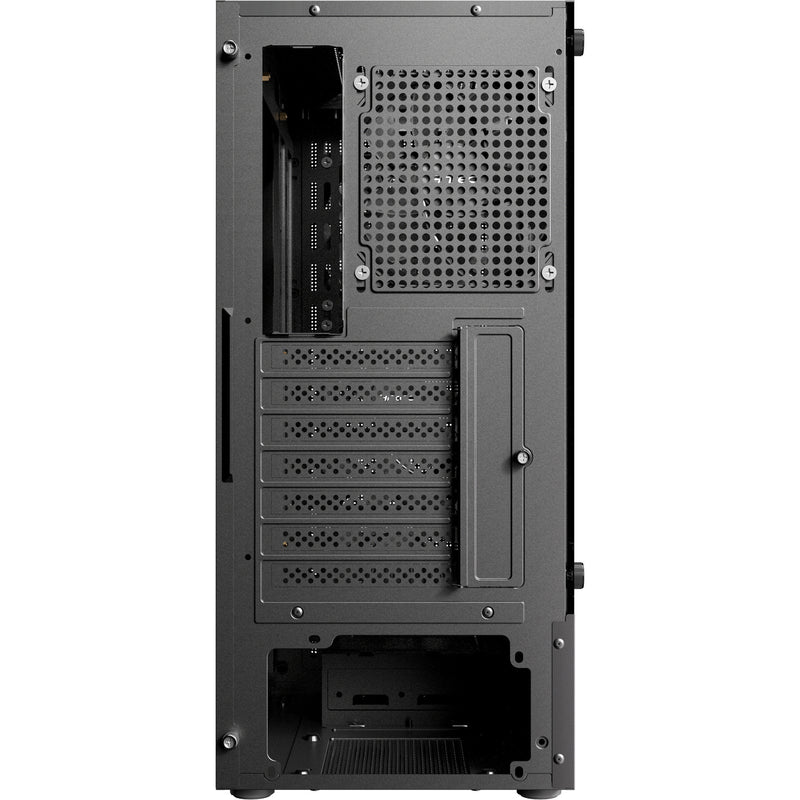 Afbeelding laden in galerijviewer, Antec ax27 rgb elite midi tower behuizing (zwart | 3x usb-a | tempered glass)
