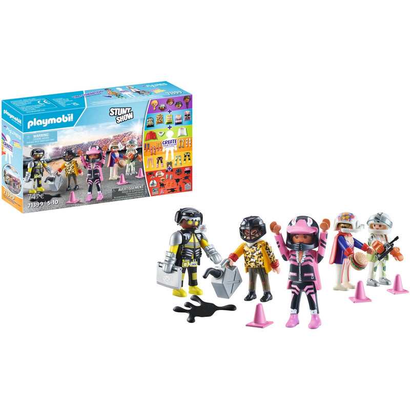 Load image into Gallery viewer, Playmobil my figures - stuntshow constructiespeelgoed (71399)
