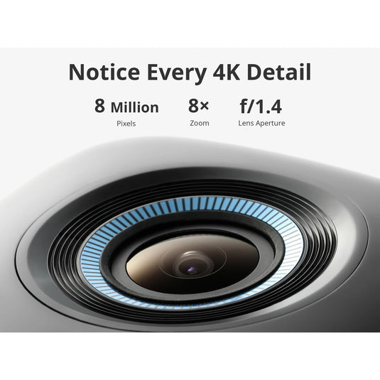 Eufy eufycam s330 (eufycam 3) add-on camera (wit, geïntegreerd zonnepaneel)