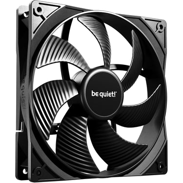 Be quiet! pure wings 3 pwm case fan (zwart, 140 x 140 x 25 mm)
