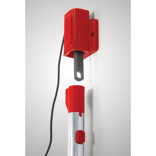Wolf-garten qc 25 em e-multi-star wandlaadstation oplaadstation (rood)