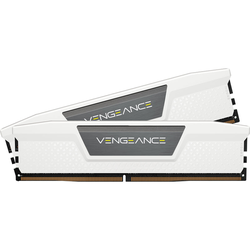 Afbeelding laden in galerijviewer, Corsair vengeance 32 gb ddr5-6000 (2x 16 gb) werkgeheugen (wit, cmk32gx5m2d6000z38w, xmp, expo)
