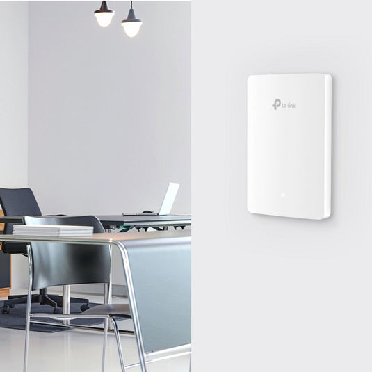 Tp-link omada eap615-wall ax1800 wall plate wifi 6 access point (wit, poe)