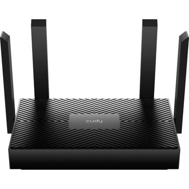 Cudy ax1500 gigabit wi-fi 6 router (zwart, app)