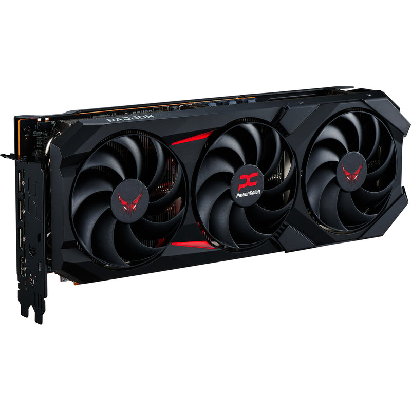 Load image into Gallery viewer, Powercolor radeon rx 9070 xt red devil 16gb oc backplate special edition grafische kaart (zwart, rdna4, gddr6, 3x displayport, 1x hdmi)
