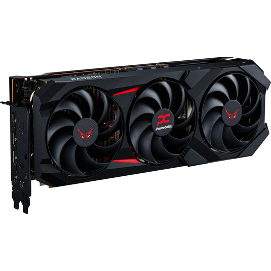 Powercolor radeon rx 9070 xt red devil 16gb oc backplate special edition grafische kaart (zwart, rdna4, gddr6, 3x displayport, 1x hdmi)