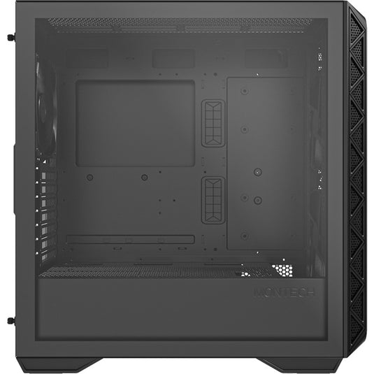 Montech air 903 base midi tower behuizing (zwart | 2x usb-a | 1x usb-c | tempered glass)