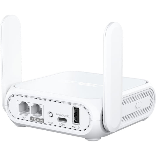 Asus rt-be58 go draadloze router wlan lte router (wit)