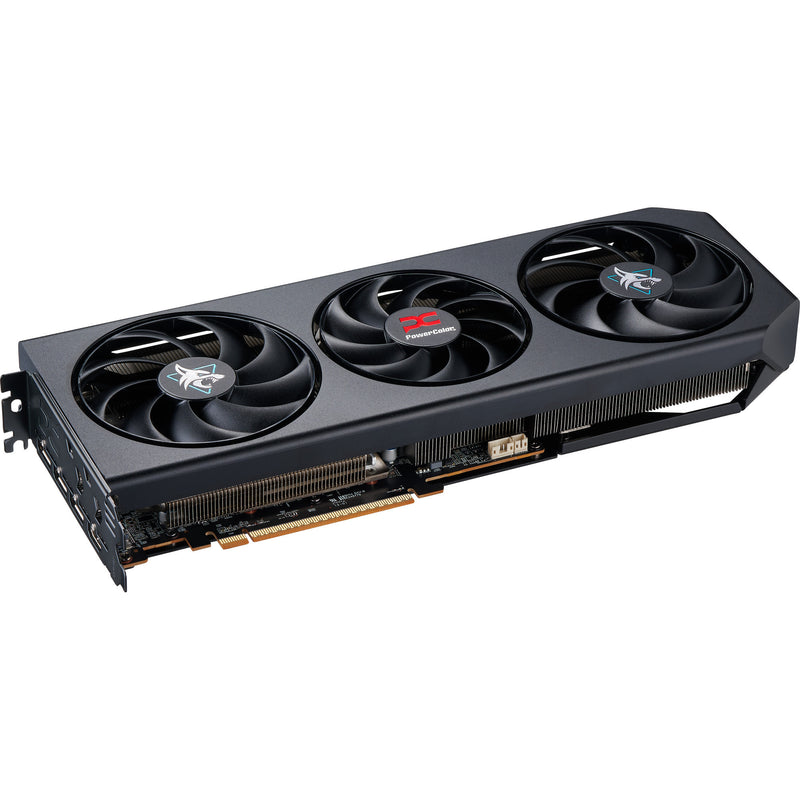 ギャラリービューアに画像をロードする, Powercolor radeon rx 9070 gre hellhound 12gb gddr6 grafische kaart (zwart, rdna4, 3x displayport, 1x hdmi 2.1)
