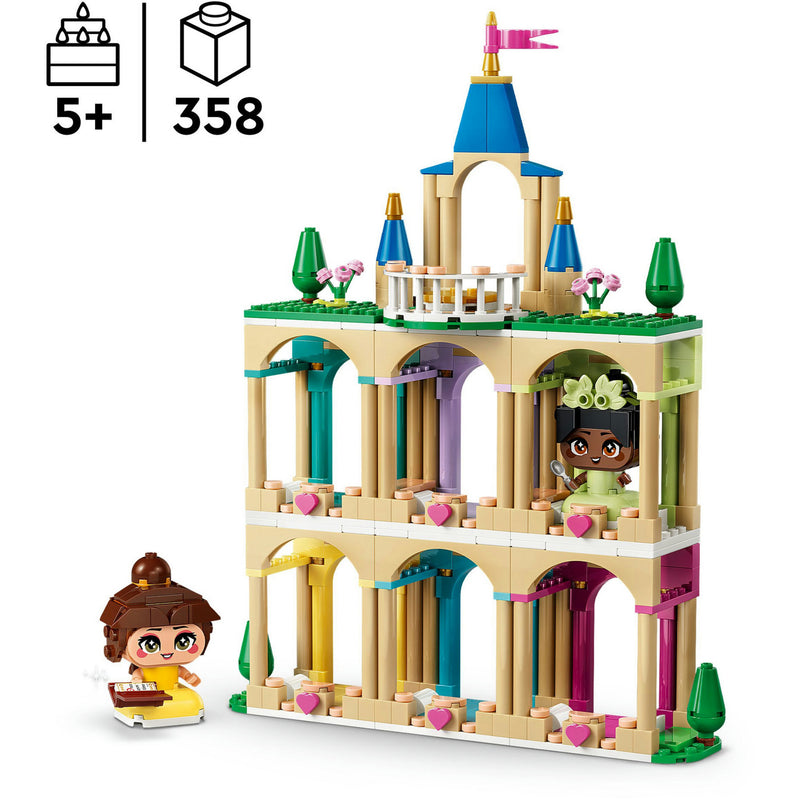 Load image into Gallery viewer, Lego disney princess 43291 mini belle en tiana met kasteel
