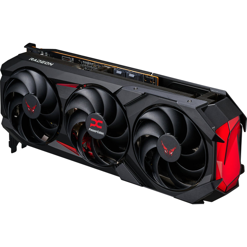 Afbeelding laden in galerijviewer, Powercolor radeon rx 9070 gre red devil 12gb gddr6 grafische kaart (zwart, rdna4, 3x displayport, 1x hdmi 2.1)
