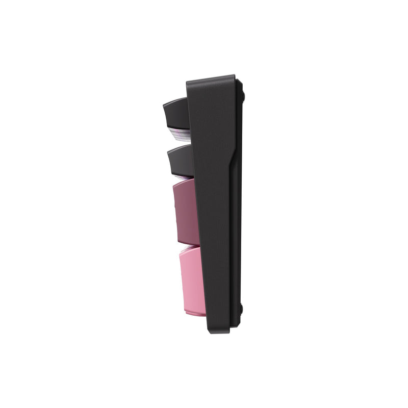 Laden Sie das Bild in Galerie -Viewer, Mchose g98 pro black pink cabbage tofu v2 wireless tri-mode custom mechanical rgb gaming toetsenbord (zwart, us lay-out (qwerty), ktt cabbage tofu v2, rgb, hot swap, side engraved pbt, draadloos | bluetooth | usb-c)
