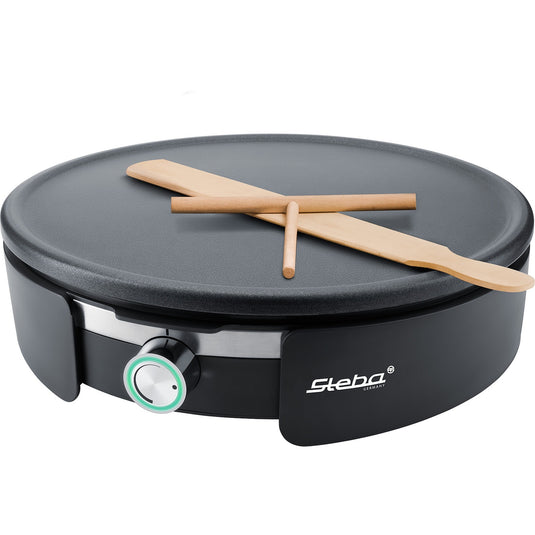 Steba crêpes maker xxl cr 36 crêpesmaker (zwart roestvrij staal)