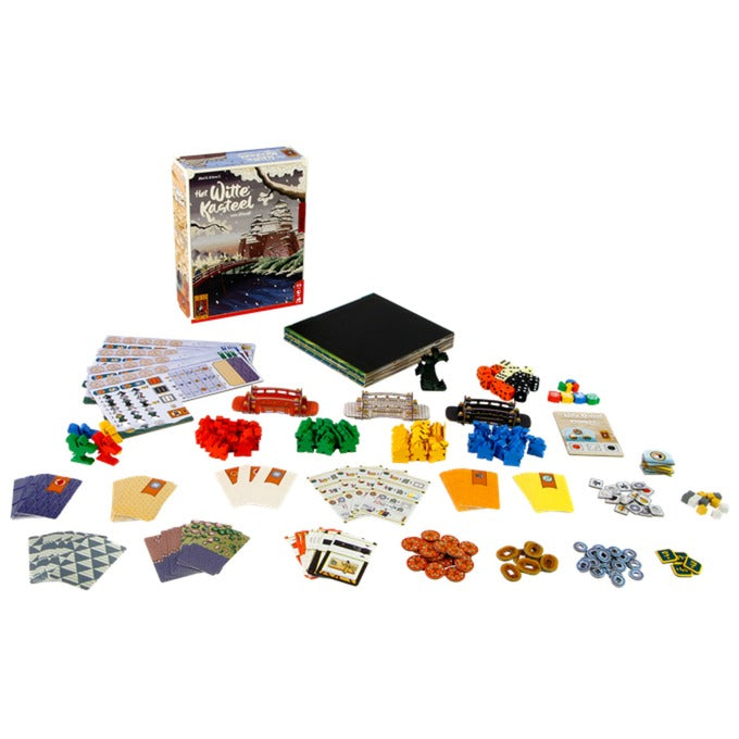 Load image into Gallery viewer, 999games 999 games het witte kasteel van himeji bordspel (nederlands, 1 - 4 spelers, 80 minuten, vanaf 12 jaar)
