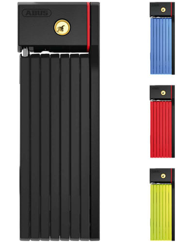Abus Bordo Big uGrip 5700 zwart - vouwslot, 100cm, sportief