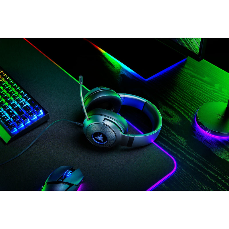 ギャラリービューアに画像をロードする, Razer kraken v3 x over-ear gaming headset (zwart, rgb, pc, playstation 4)
