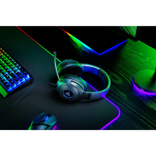 Razer kraken v3 x over-ear gaming headset (zwart, rgb, pc, playstation 4)