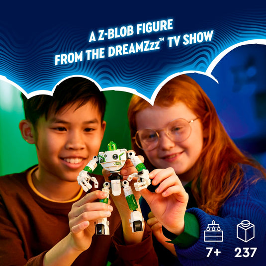 Lego dreamzzz - mateo en z-blob de robot constructiespeelgoed (71454)