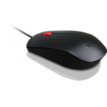 Lenovo essential usb-muis (zwart, 1600 dpi)