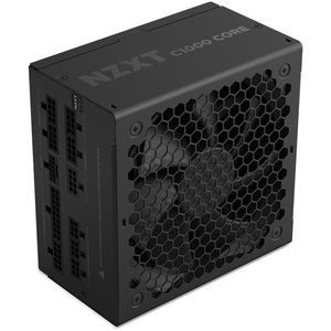 Nzxt c1000 gold core modulaire 1000 watt voeding (zwart, 1x 12v-2x6, 3x pcie)