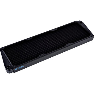 Alphacool nexxxos st30 full copper x-flow 420mm radiator (zwart)